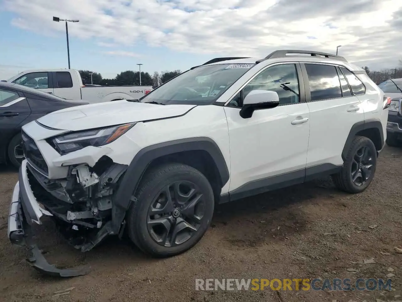 1 Photograph of a damaged car 2T3J1RFV1PW369223 TOYOTA RAV4 2023