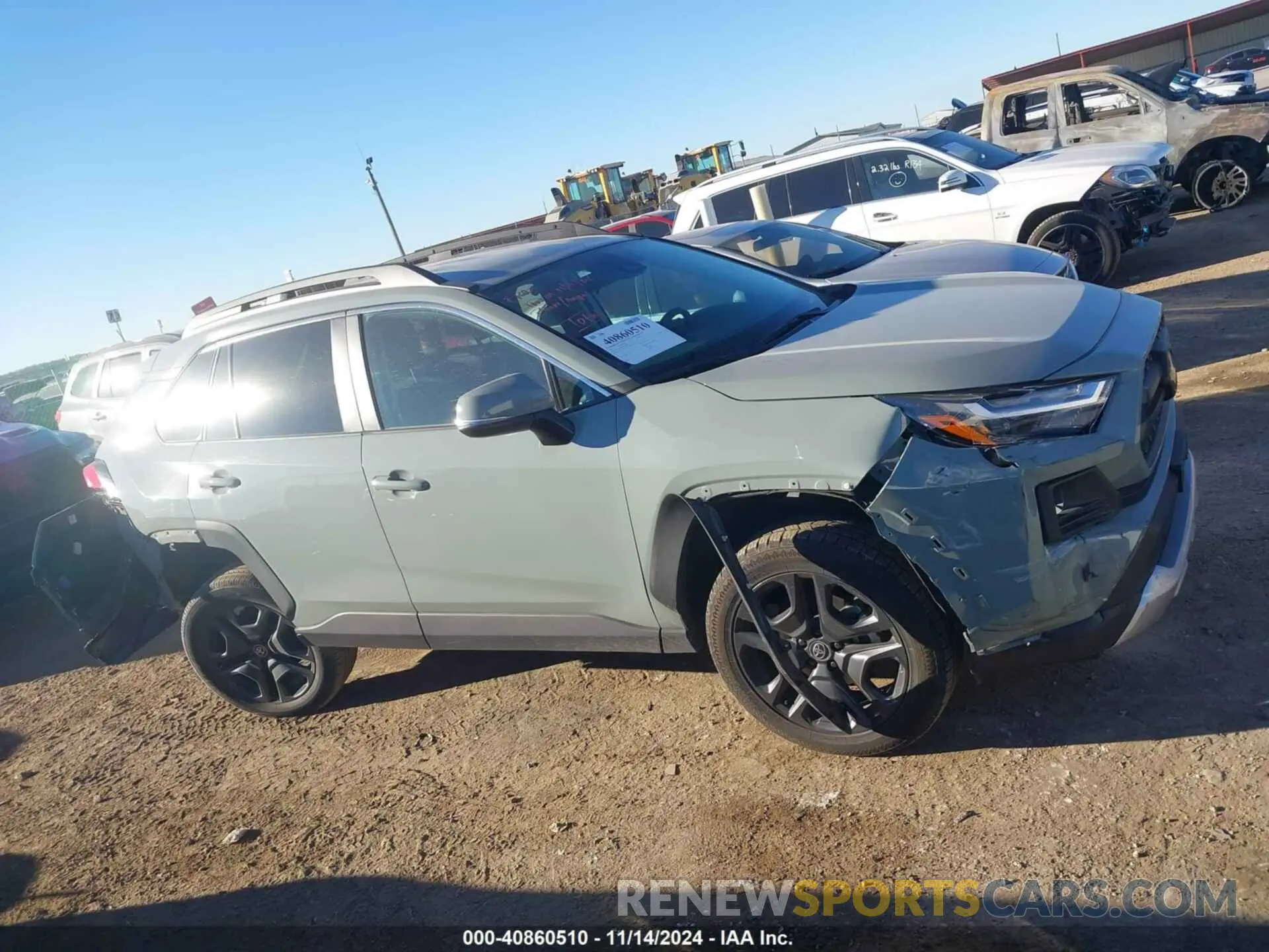 13 Photograph of a damaged car 2T3J1RFV3PW351287 TOYOTA RAV4 2023