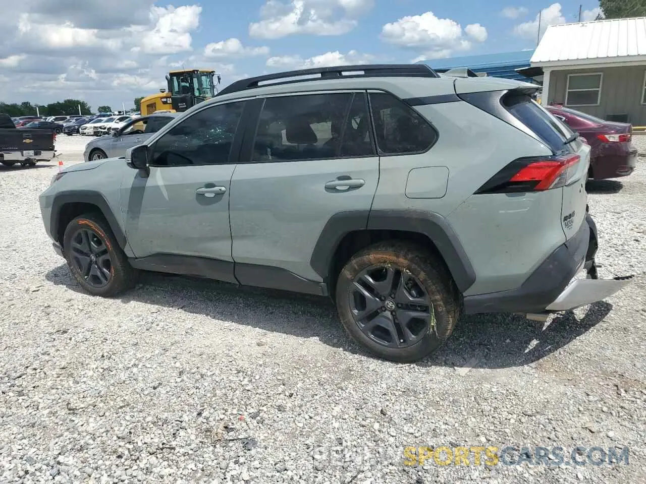 2 Photograph of a damaged car 2T3J1RFV5PW357625 TOYOTA RAV4 2023