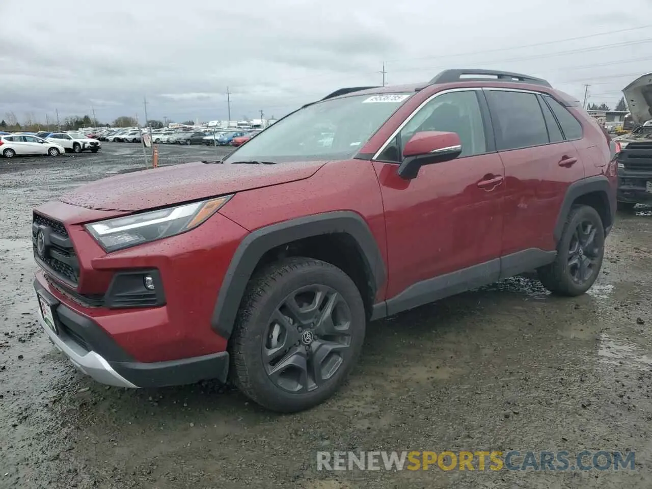 1 Photograph of a damaged car 2T3J1RFV9PW346143 TOYOTA RAV4 2023