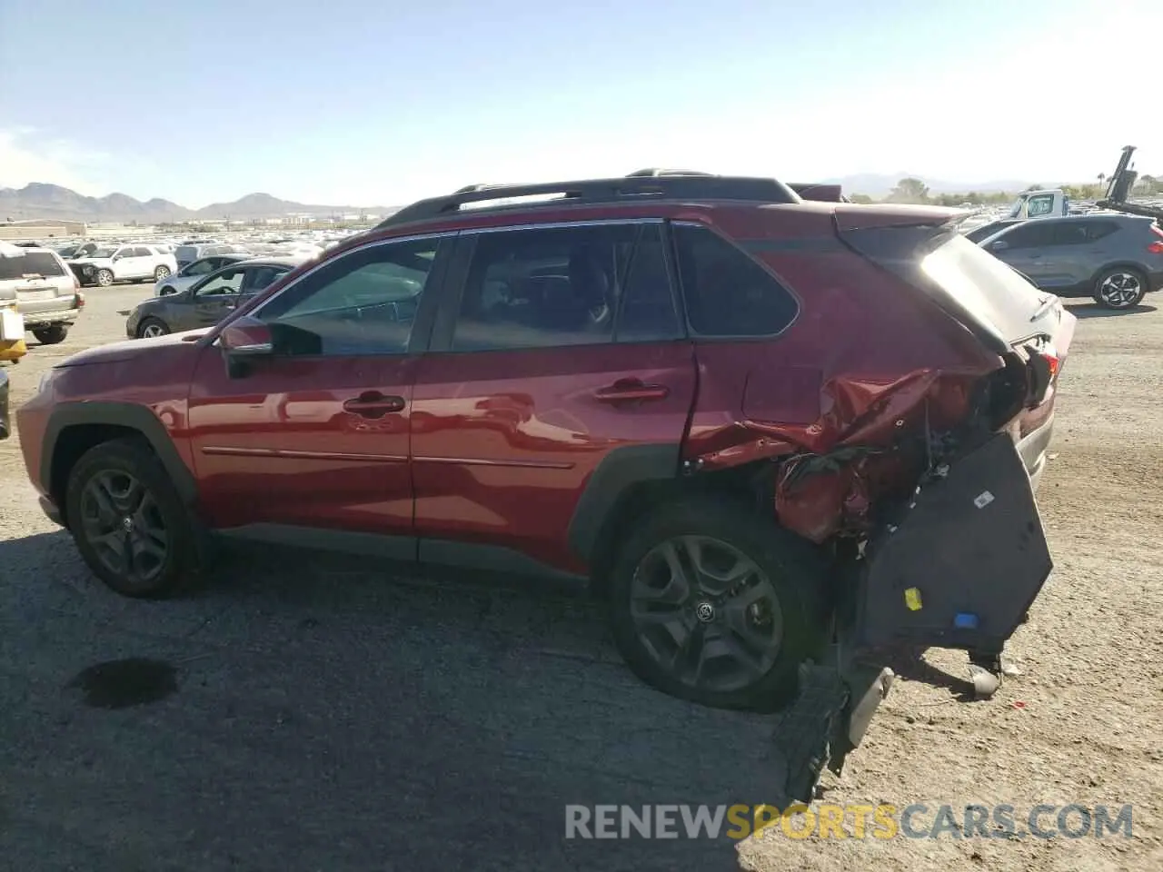 2 Photograph of a damaged car 2T3J1RFV9PW402033 TOYOTA RAV4 2023