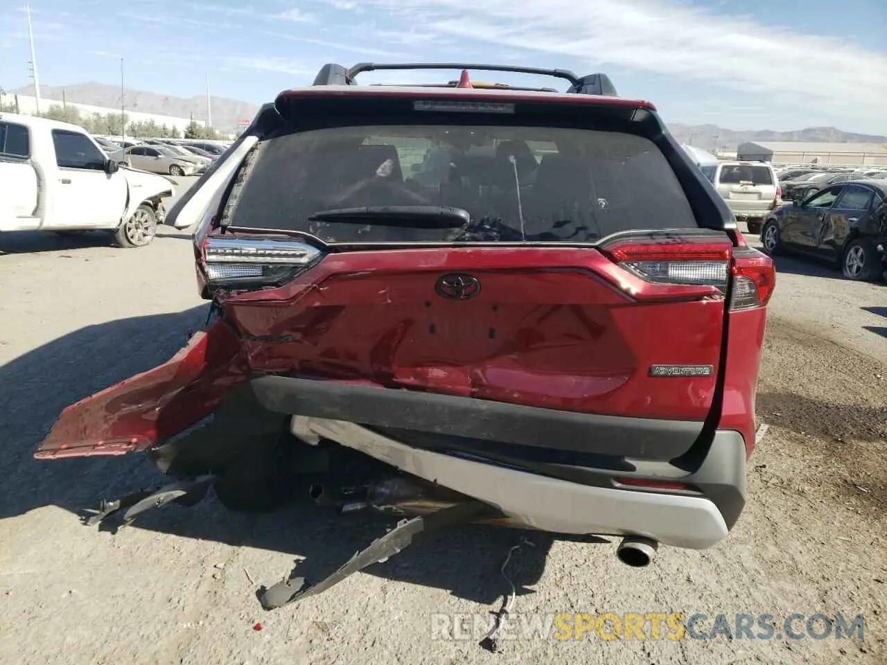 6 Photograph of a damaged car 2T3J1RFV9PW402033 TOYOTA RAV4 2023