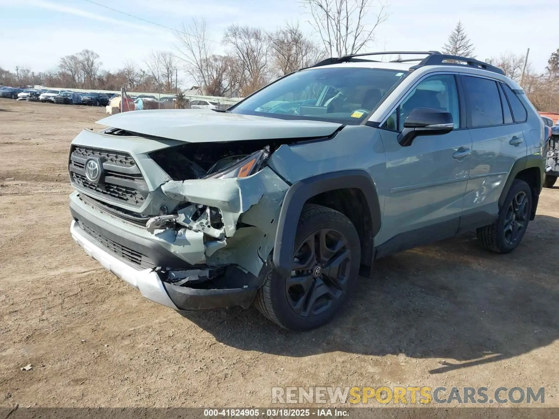 2 Photograph of a damaged car 2T3J1RFVXPW334664 TOYOTA RAV4 2023