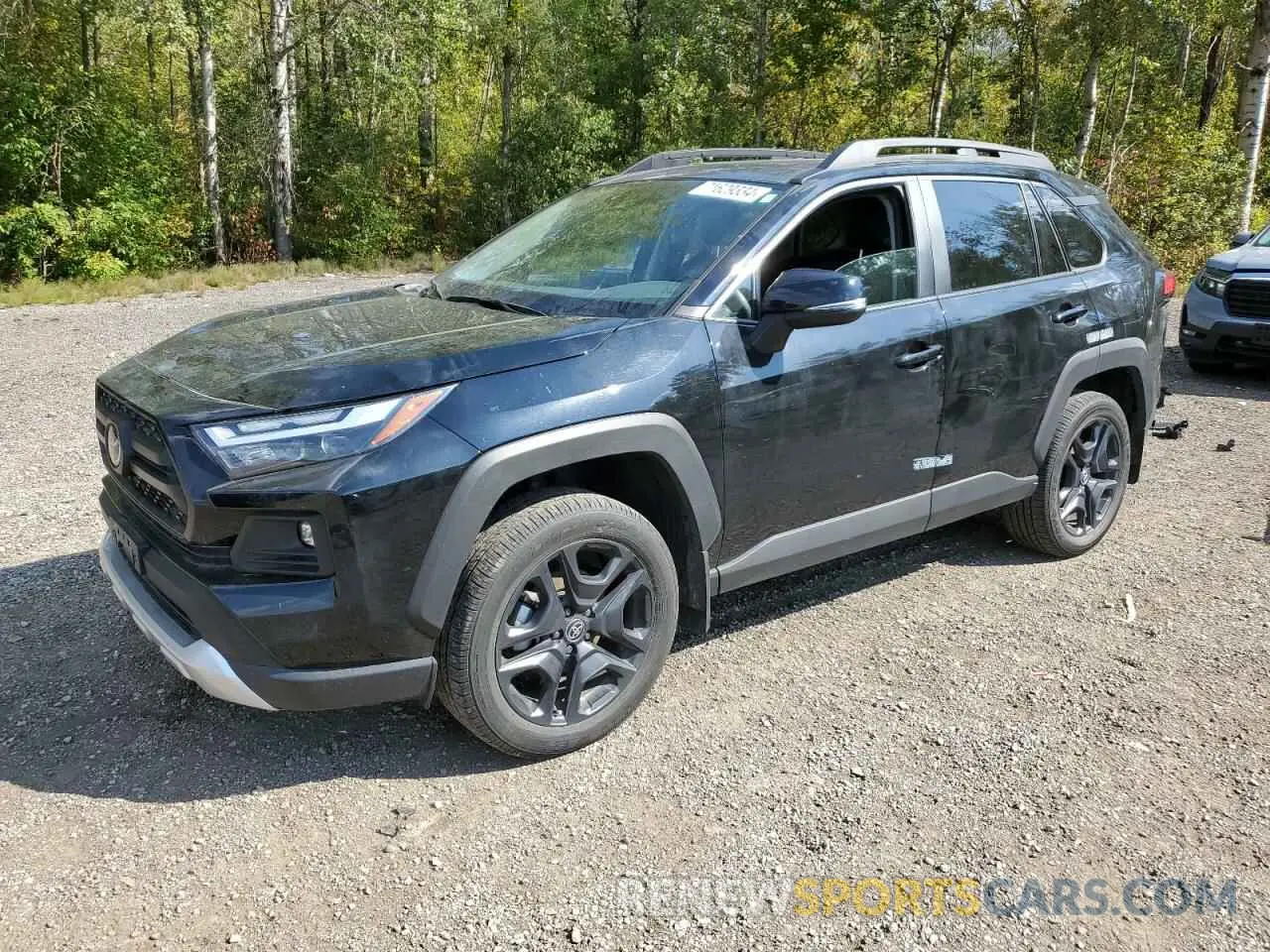 1 Photograph of a damaged car 2T3J1RFVXPW341307 TOYOTA RAV4 2023