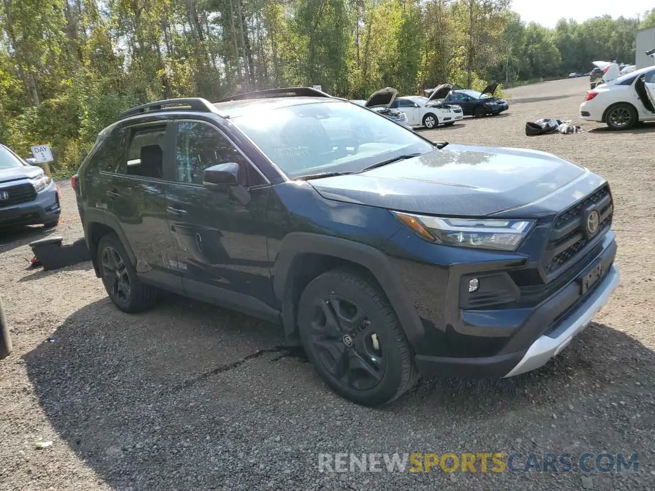 4 Photograph of a damaged car 2T3J1RFVXPW341307 TOYOTA RAV4 2023