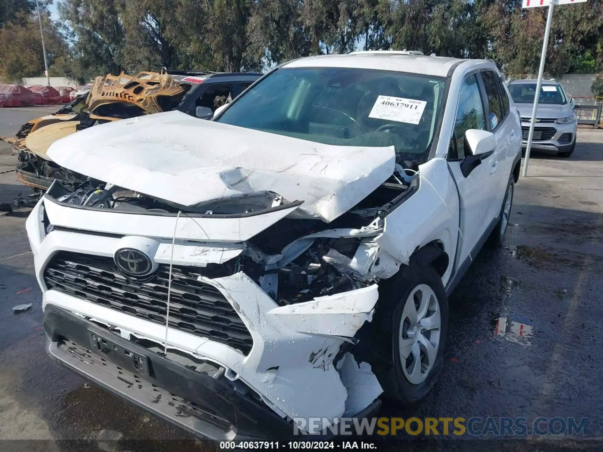 2 Photograph of a damaged car 2T3K1RFV0PW259235 TOYOTA RAV4 2023