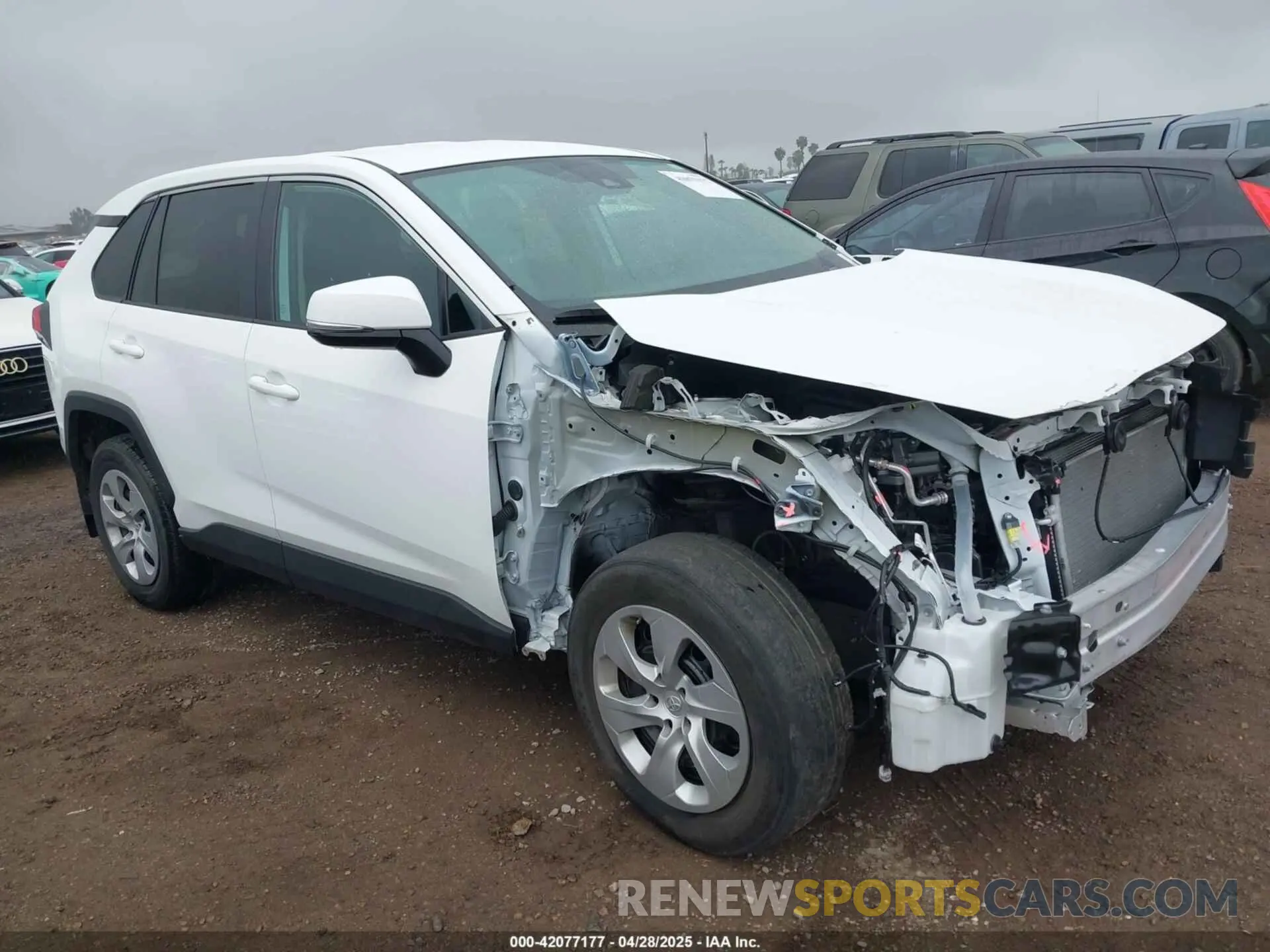 1 Photograph of a damaged car 2T3K1RFV0PW265410 TOYOTA RAV4 2023