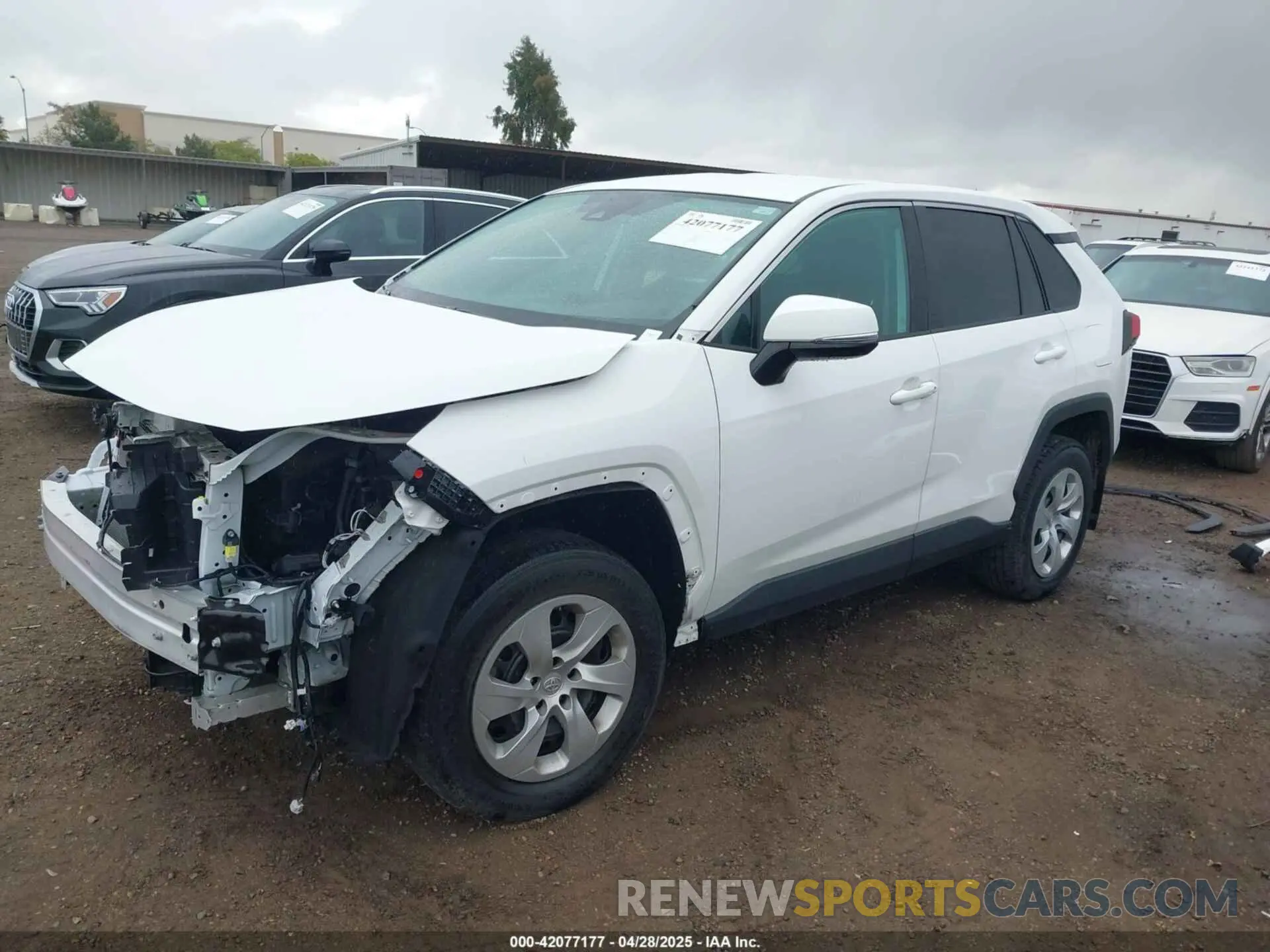 2 Photograph of a damaged car 2T3K1RFV0PW265410 TOYOTA RAV4 2023