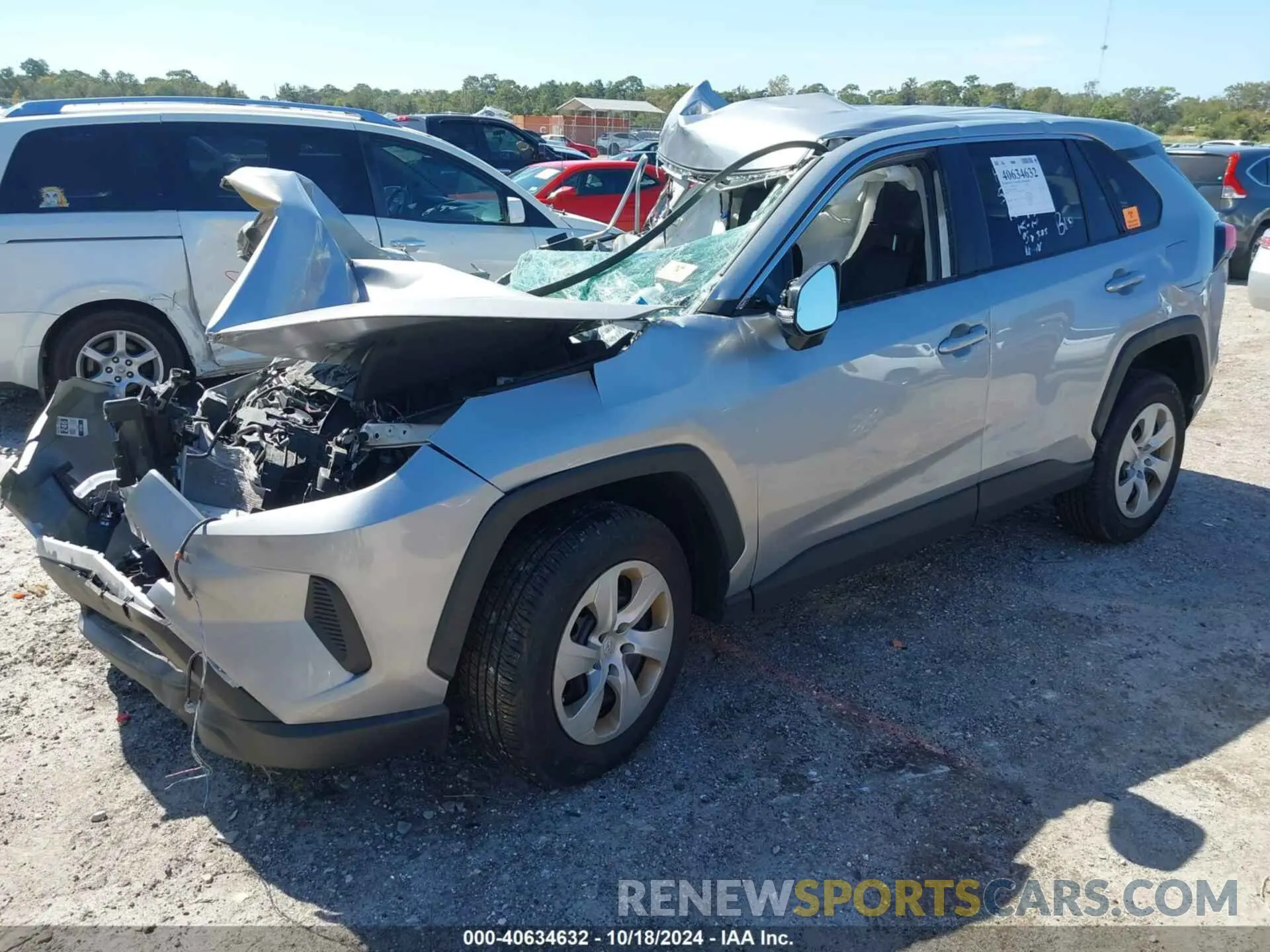 2 Photograph of a damaged car 2T3K1RFV1PC230165 TOYOTA RAV4 2023