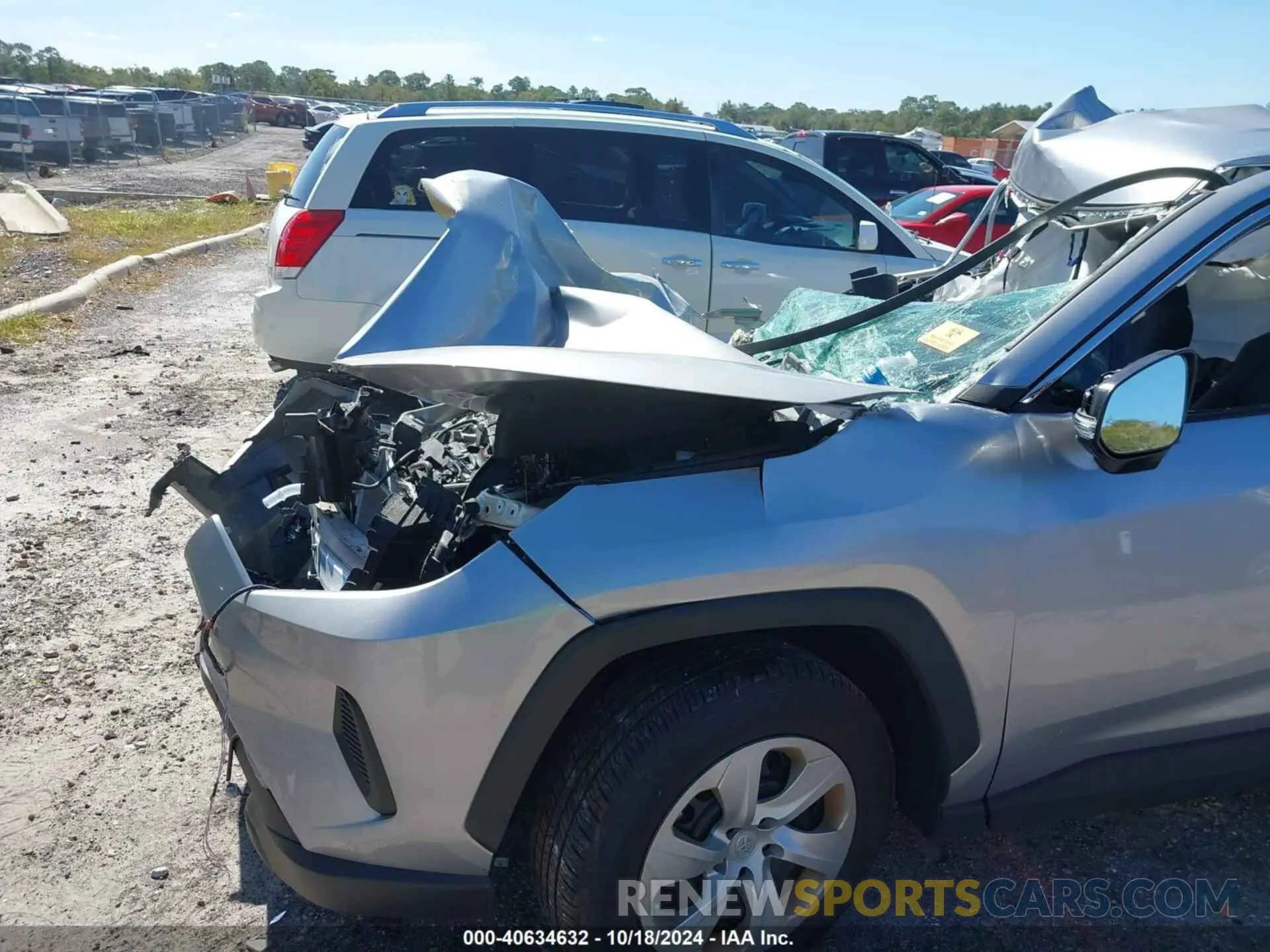 6 Photograph of a damaged car 2T3K1RFV1PC230165 TOYOTA RAV4 2023