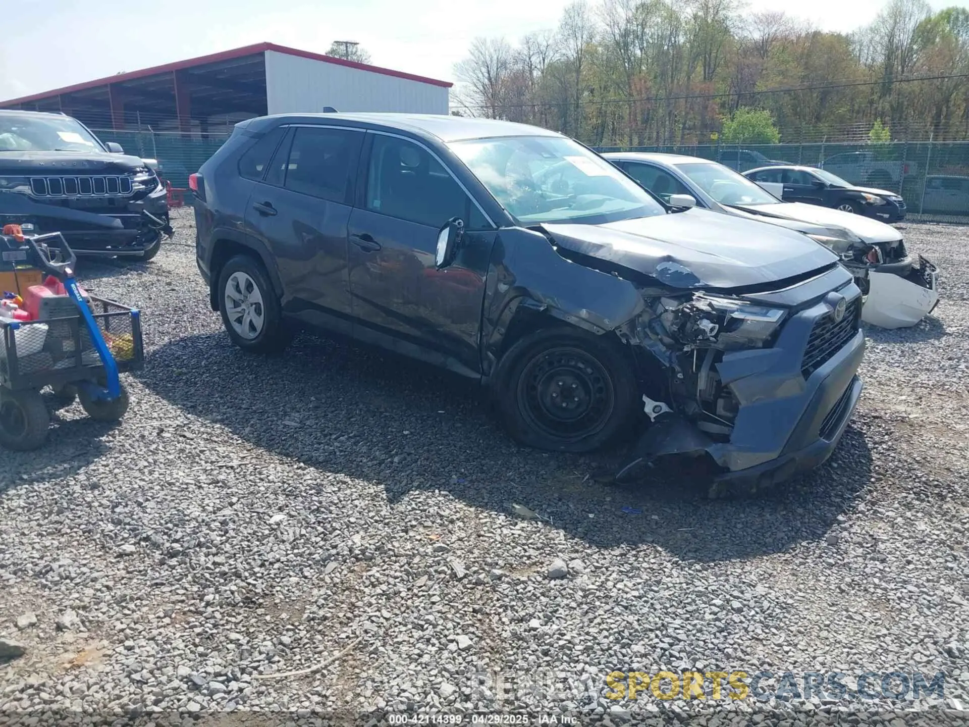 1 Photograph of a damaged car 2T3K1RFV3PC229485 TOYOTA RAV4 2023