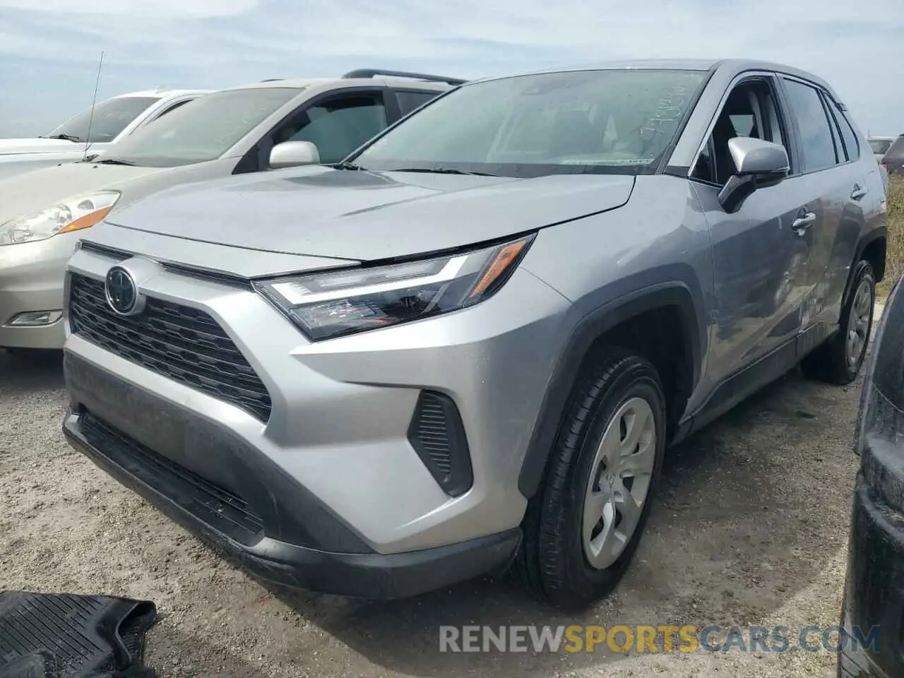 1 Photograph of a damaged car 2T3K1RFV3PC239711 TOYOTA RAV4 2023
