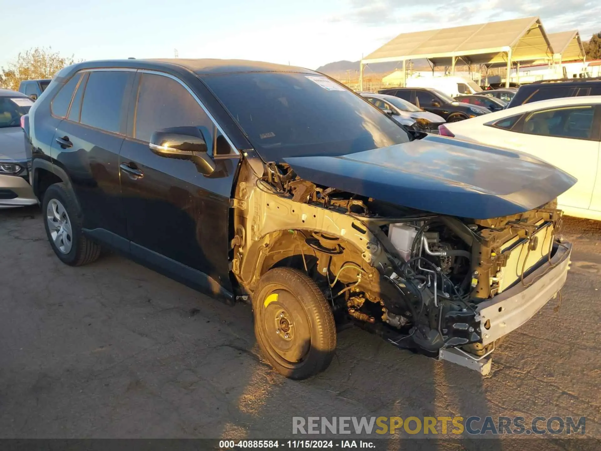 1 Photograph of a damaged car 2T3K1RFV3PC244455 TOYOTA RAV4 2023