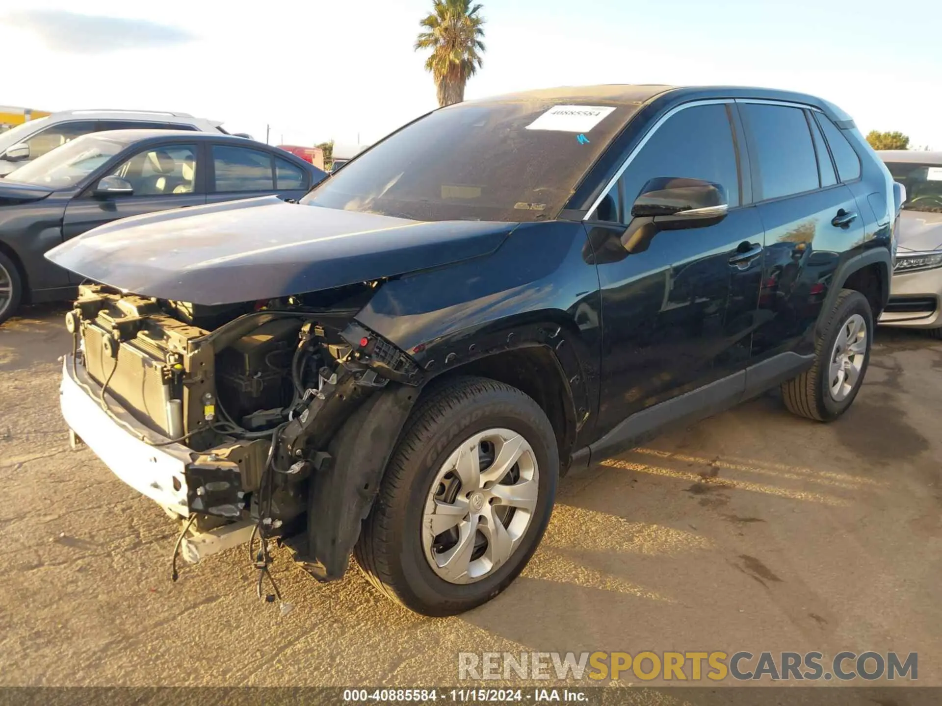 2 Photograph of a damaged car 2T3K1RFV3PC244455 TOYOTA RAV4 2023