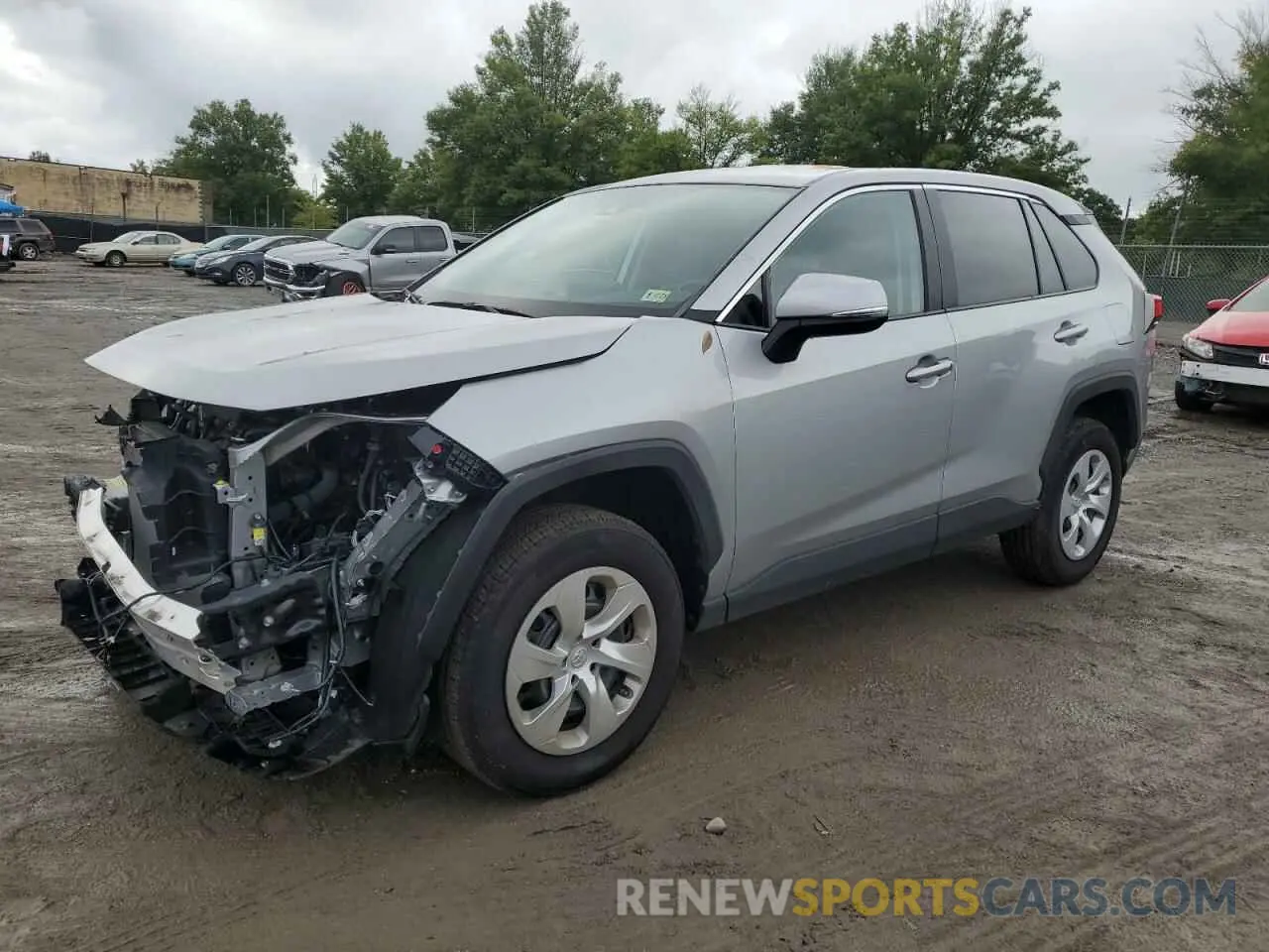 1 Photograph of a damaged car 2T3K1RFV4PW258752 TOYOTA RAV4 2023