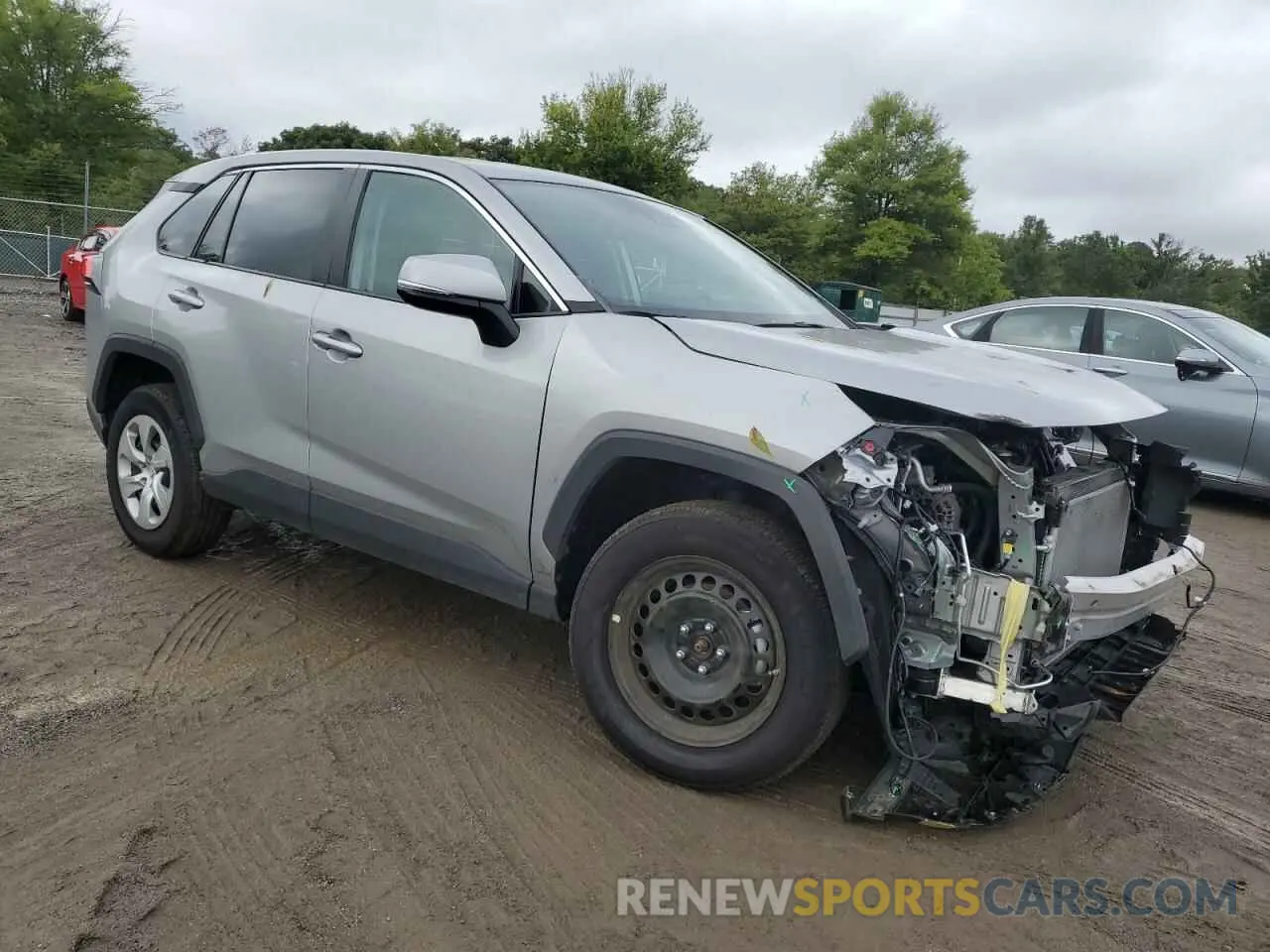 4 Photograph of a damaged car 2T3K1RFV4PW258752 TOYOTA RAV4 2023