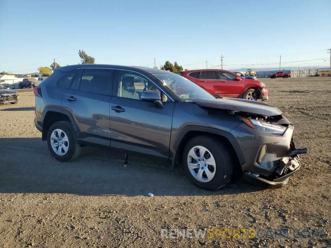 4 Photograph of a damaged car 2T3K1RFV4PW297163 TOYOTA RAV4 2023