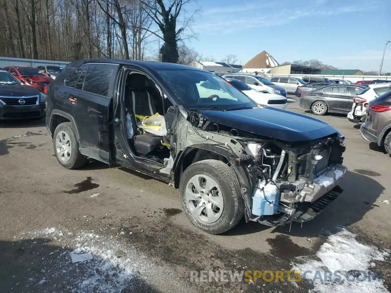 4 Photograph of a damaged car 2T3K1RFV6PC226080 TOYOTA RAV4 2023