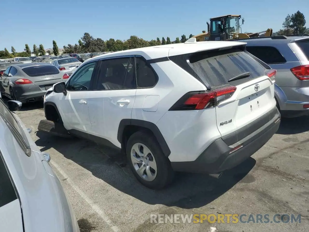 2 Photograph of a damaged car 2T3K1RFV6PC240318 TOYOTA RAV4 2023