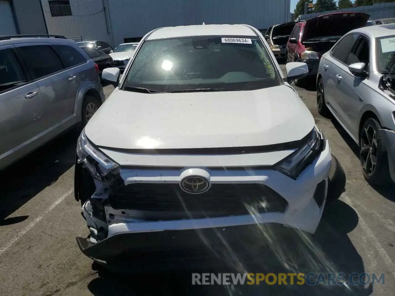 5 Photograph of a damaged car 2T3K1RFV6PC240318 TOYOTA RAV4 2023