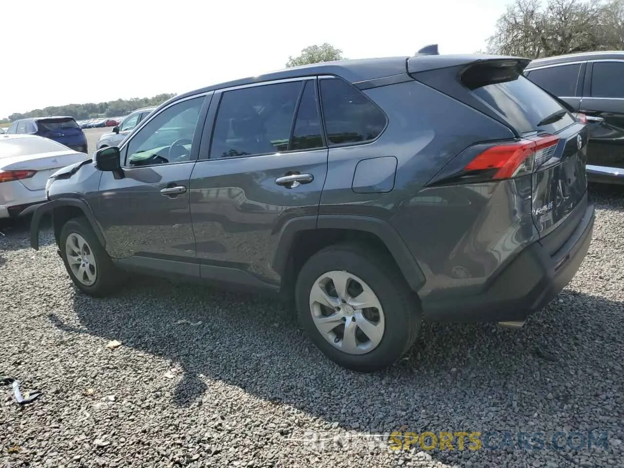 2 Photograph of a damaged car 2T3K1RFV8PC227179 TOYOTA RAV4 2023