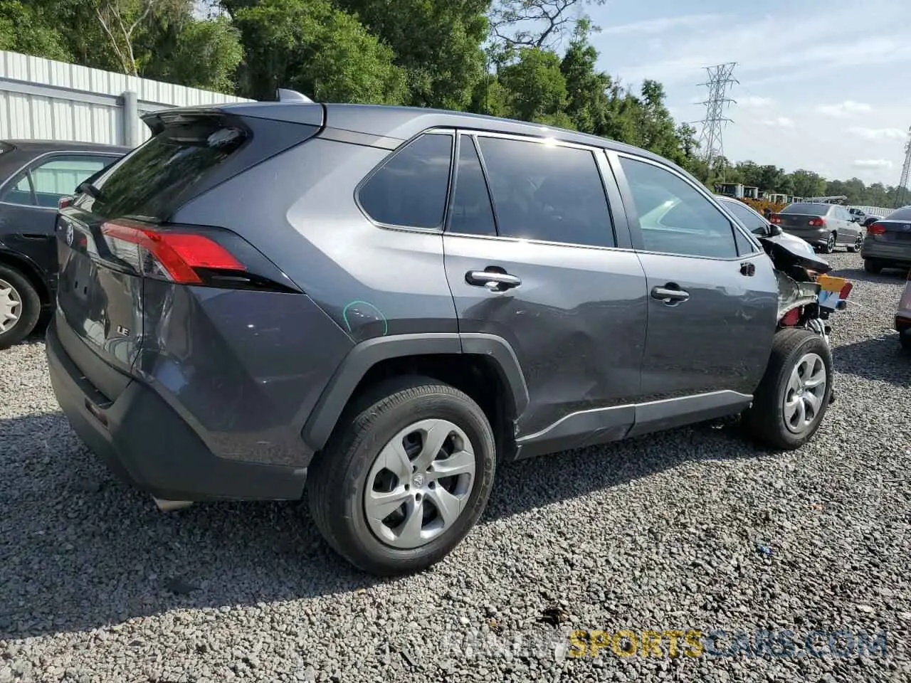 3 Photograph of a damaged car 2T3K1RFV8PC227179 TOYOTA RAV4 2023
