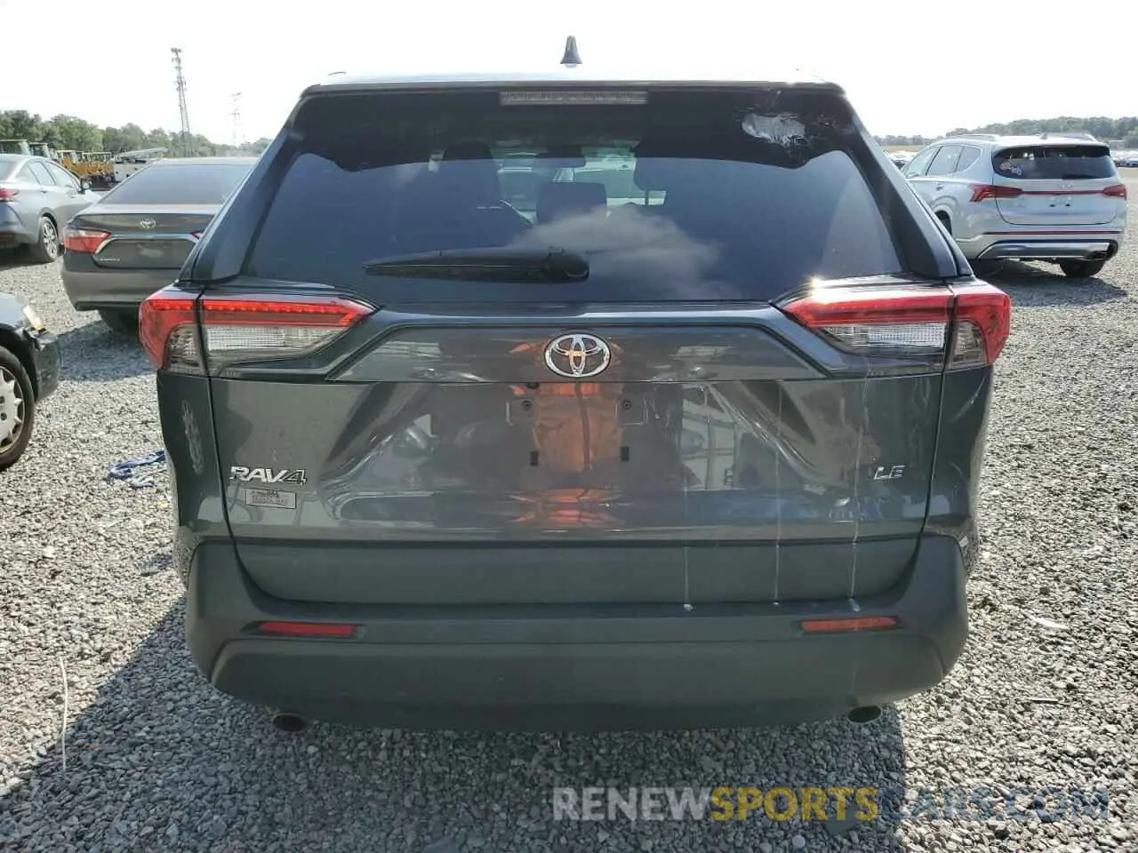 6 Photograph of a damaged car 2T3K1RFV8PC227179 TOYOTA RAV4 2023
