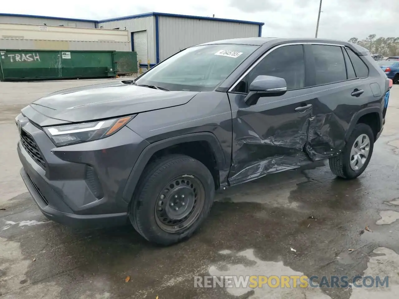 1 Photograph of a damaged car 2T3K1RFV9PC249224 TOYOTA RAV4 2023