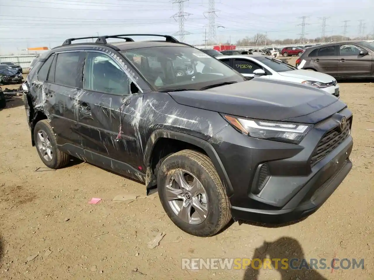 4 Photograph of a damaged car 2T3P1RFV0PW391692 TOYOTA RAV4 2023