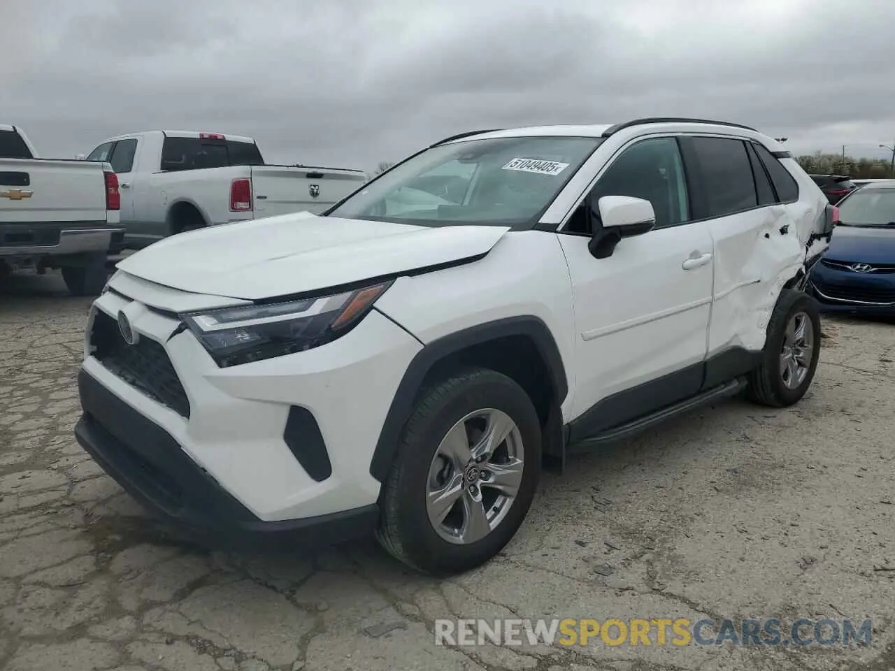 1 Photograph of a damaged car 2T3P1RFV1PC371193 TOYOTA RAV4 2023