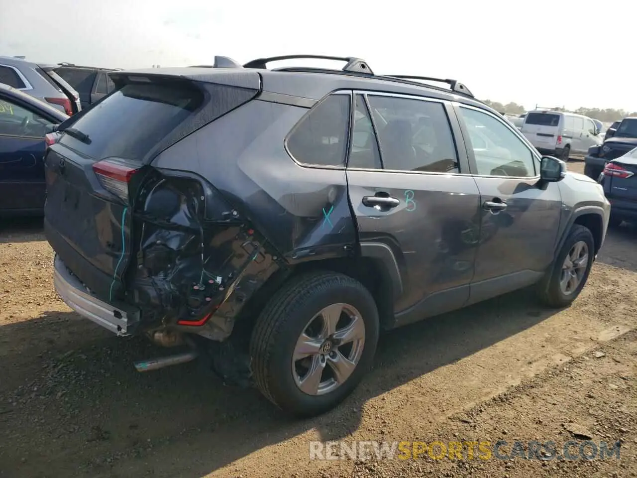 3 Photograph of a damaged car 2T3P1RFV1PC385742 TOYOTA RAV4 2023