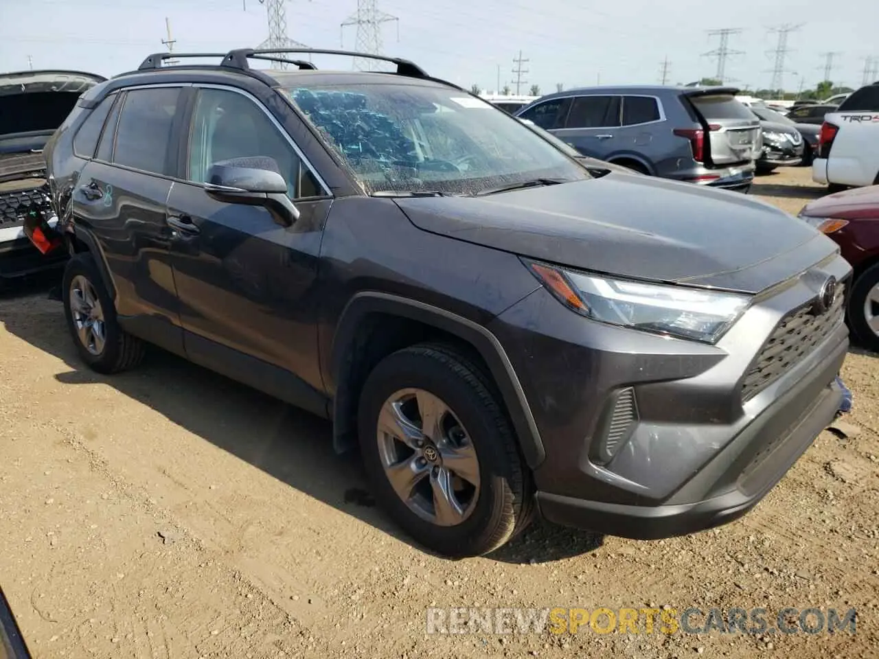 4 Photograph of a damaged car 2T3P1RFV1PC385742 TOYOTA RAV4 2023