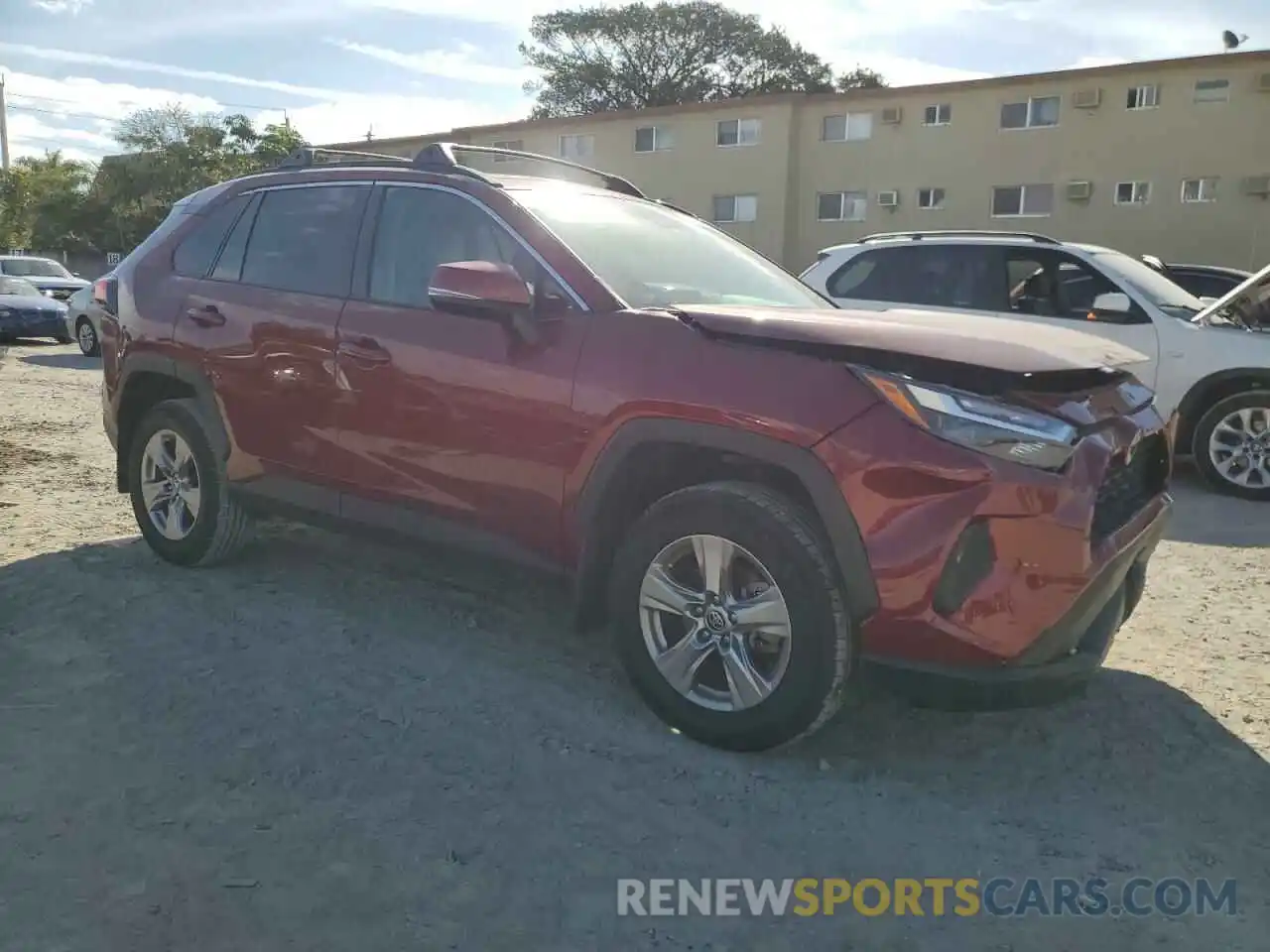 4 Photograph of a damaged car 2T3P1RFV1PW349161 TOYOTA RAV4 2023