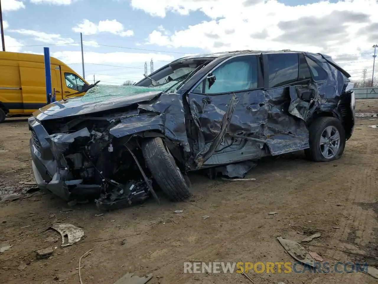 1 Photograph of a damaged car 2T3P1RFV2PC331639 TOYOTA RAV4 2023