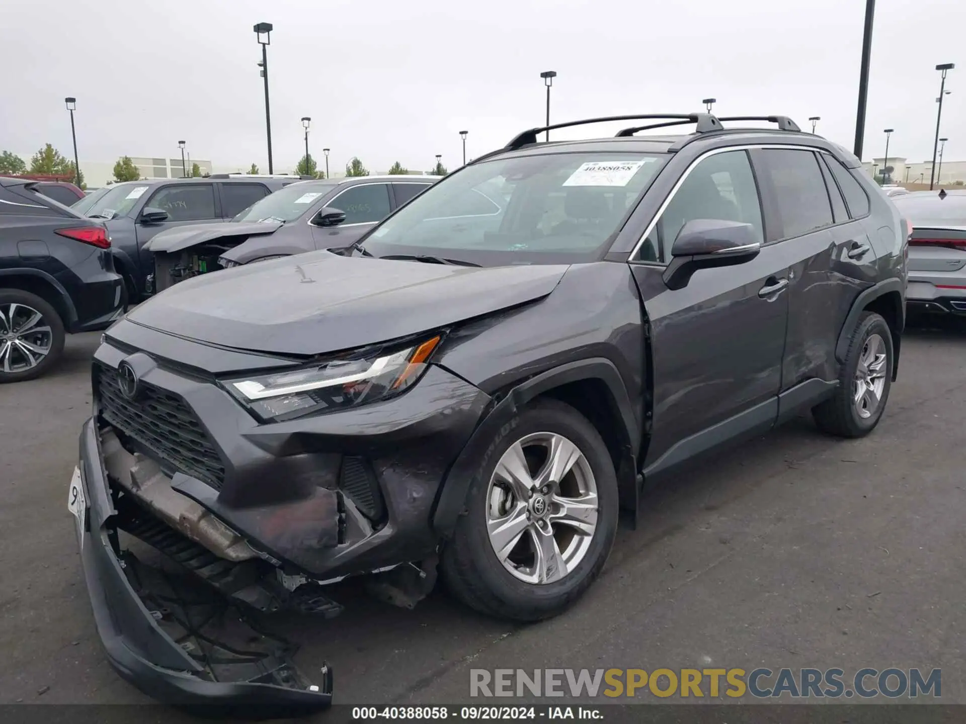 2 Photograph of a damaged car 2T3P1RFV2PC340177 TOYOTA RAV4 2023