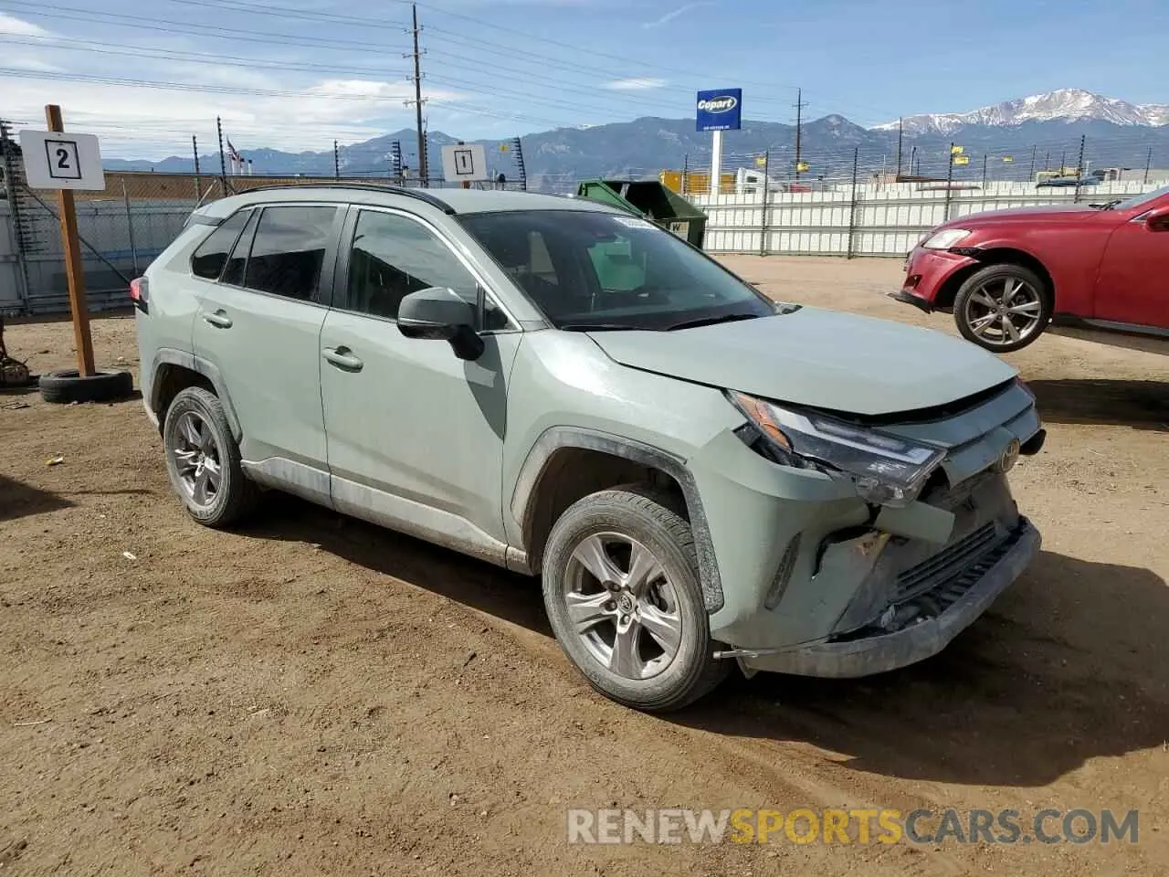 4 Photograph of a damaged car 2T3P1RFV3PW350960 TOYOTA RAV4 2023