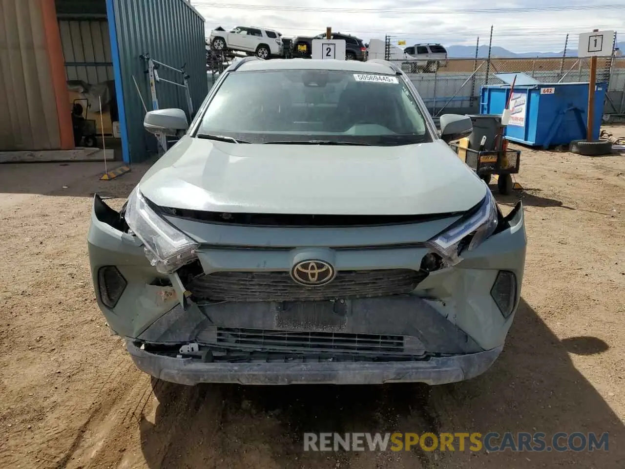 5 Photograph of a damaged car 2T3P1RFV3PW350960 TOYOTA RAV4 2023