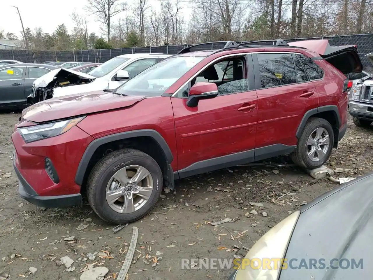 1 Photograph of a damaged car 2T3P1RFV3PW362820 TOYOTA RAV4 2023