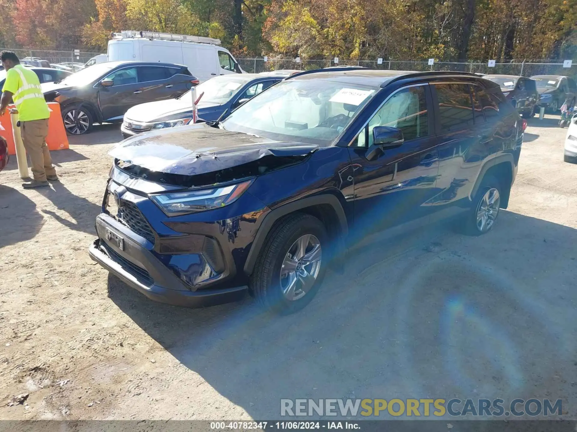 2 Photograph of a damaged car 2T3P1RFV3PW393310 TOYOTA RAV4 2023