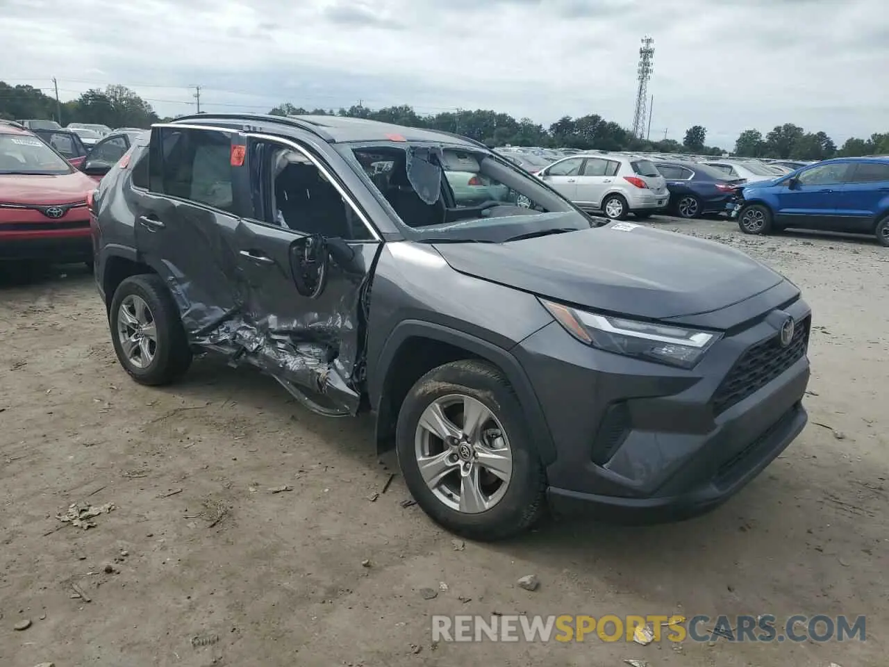 4 Photograph of a damaged car 2T3P1RFV4PC370202 TOYOTA RAV4 2023