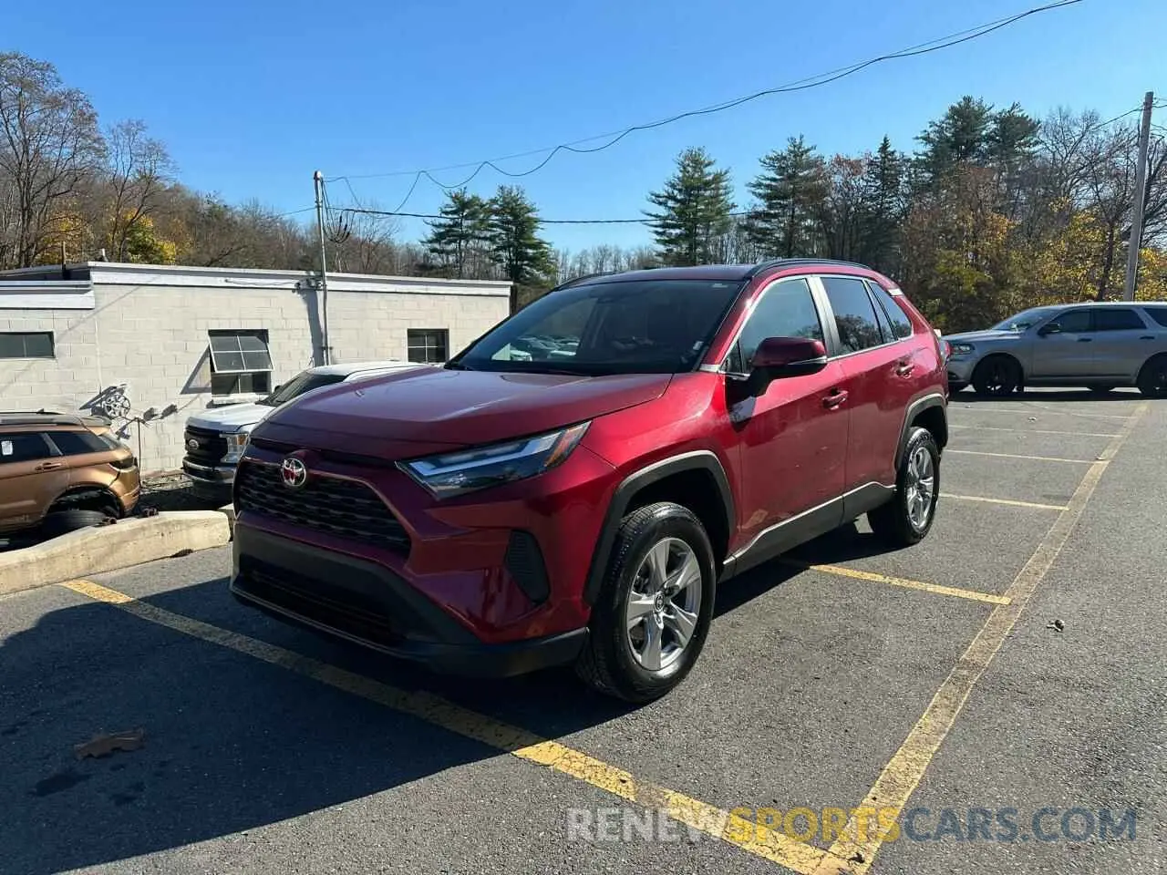 1 Photograph of a damaged car 2T3P1RFV4PW374488 TOYOTA RAV4 2023