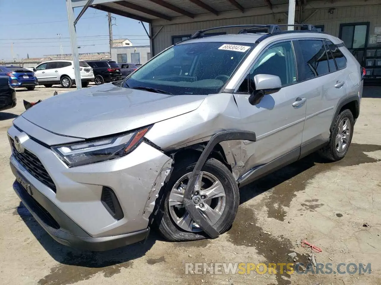 1 Photograph of a damaged car 2T3P1RFV4PW397947 TOYOTA RAV4 2023