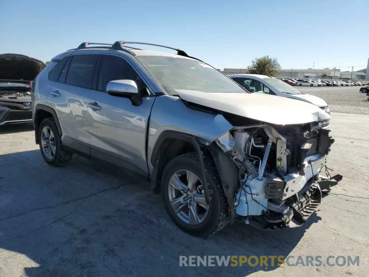 4 Photograph of a damaged car 2T3P1RFV4PW403908 TOYOTA RAV4 2023