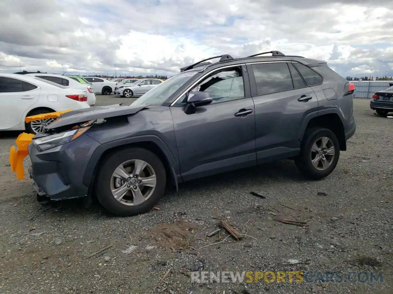 1 Photograph of a damaged car 2T3P1RFV5PW345677 TOYOTA RAV4 2023