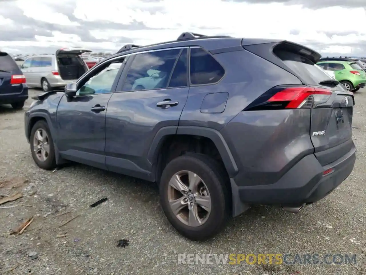 2 Photograph of a damaged car 2T3P1RFV5PW345677 TOYOTA RAV4 2023