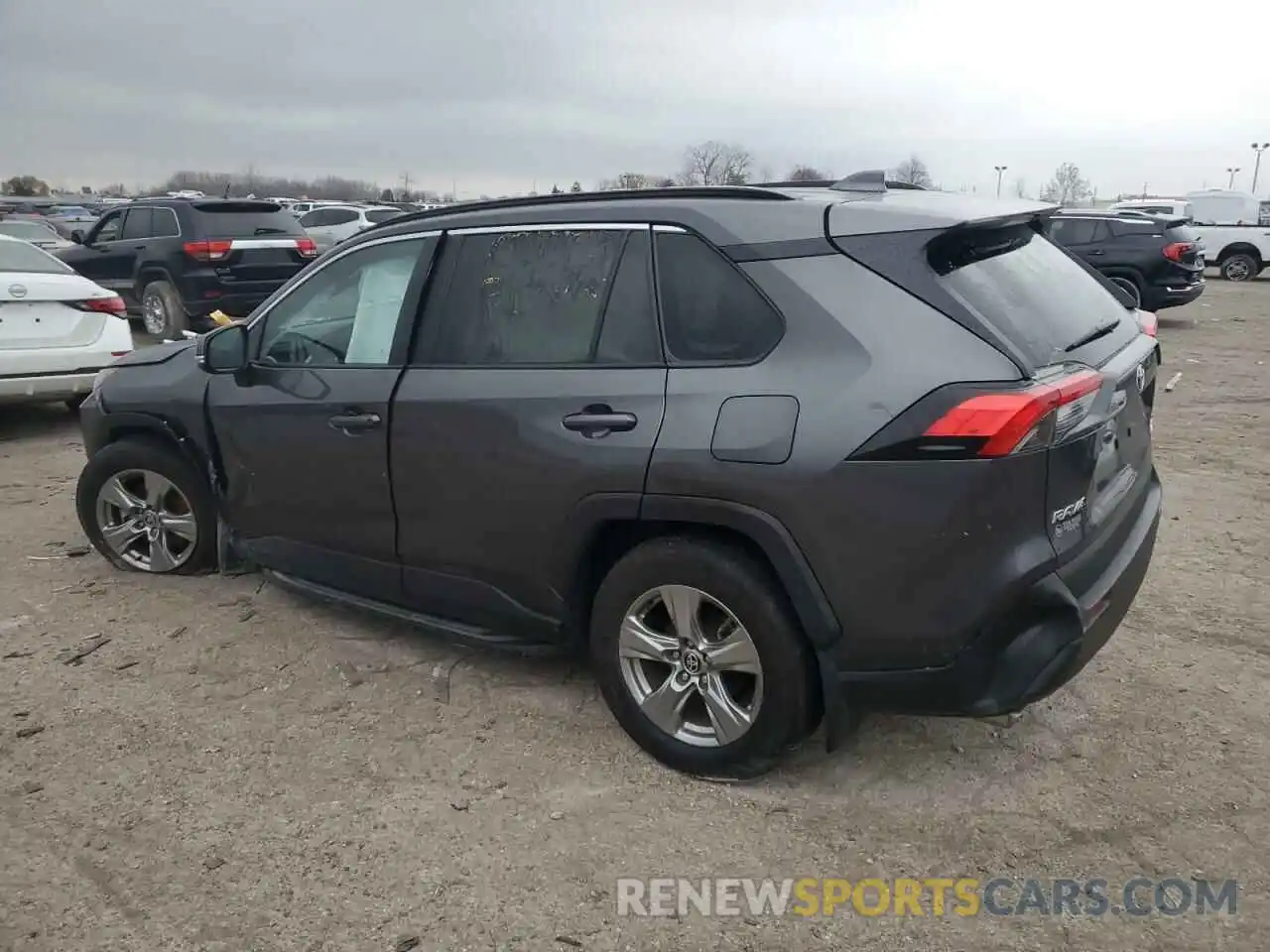 2 Photograph of a damaged car 2T3P1RFV5PW394975 TOYOTA RAV4 2023