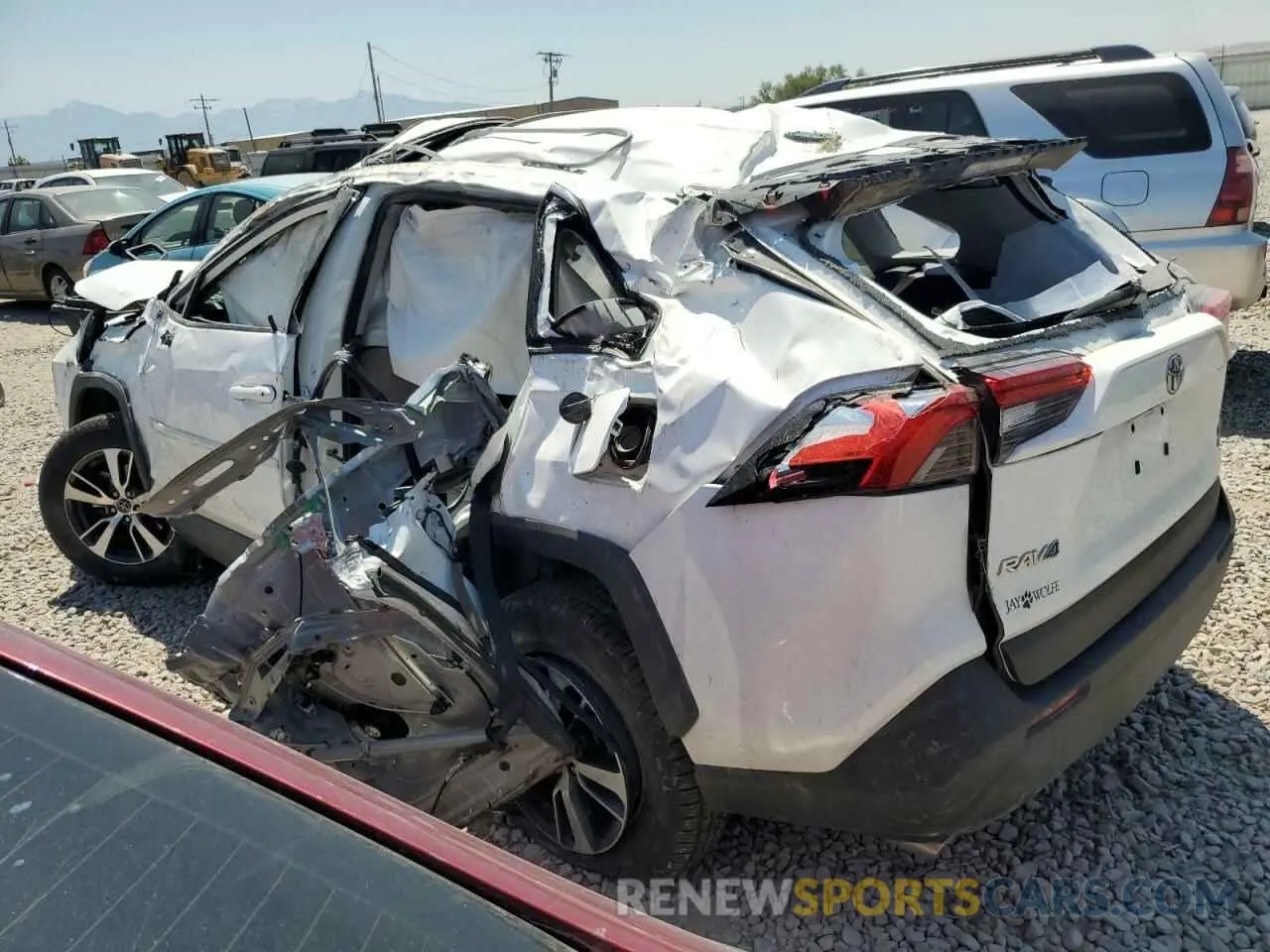 2 Photograph of a damaged car 2T3P1RFV6PC331031 TOYOTA RAV4 2023