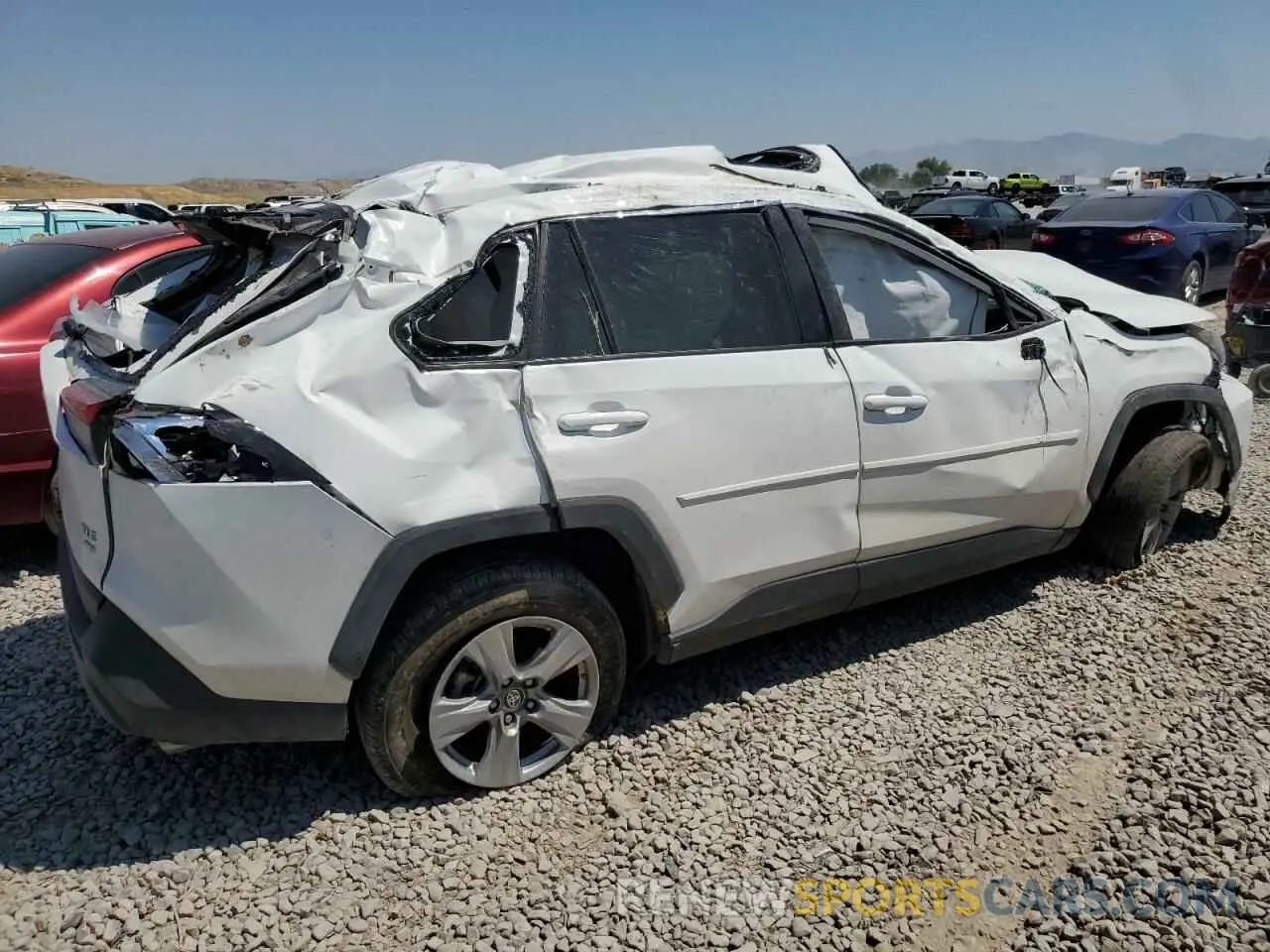 3 Photograph of a damaged car 2T3P1RFV6PC331031 TOYOTA RAV4 2023