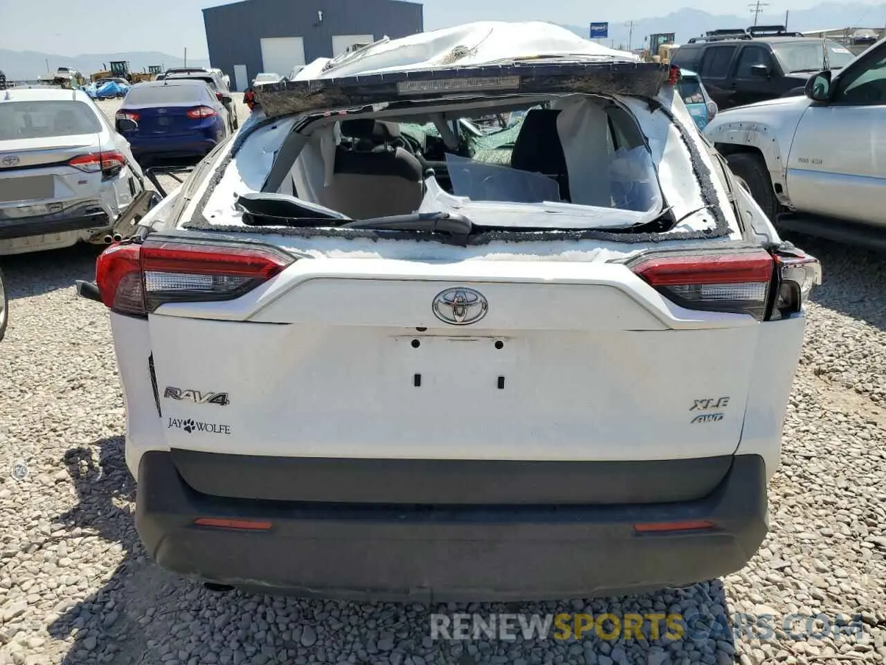 6 Photograph of a damaged car 2T3P1RFV6PC331031 TOYOTA RAV4 2023