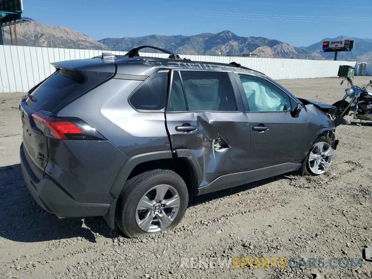 3 Photograph of a damaged car 2T3P1RFV6PC348962 TOYOTA RAV4 2023